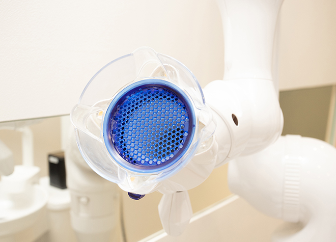 口腔外バキュームを導入！清潔な空気の中治療を提供