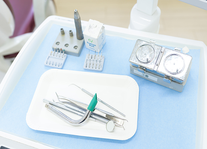 豊中本町歯科クリニック_患者様が心置きなく治療を受けられるよう、院内の衛生管理に注力