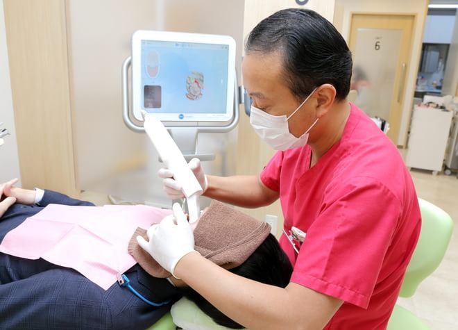 きくち歯科クリニックの口腔内スキャナー