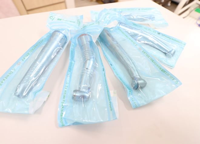 どうがん歯科医院の治療器具