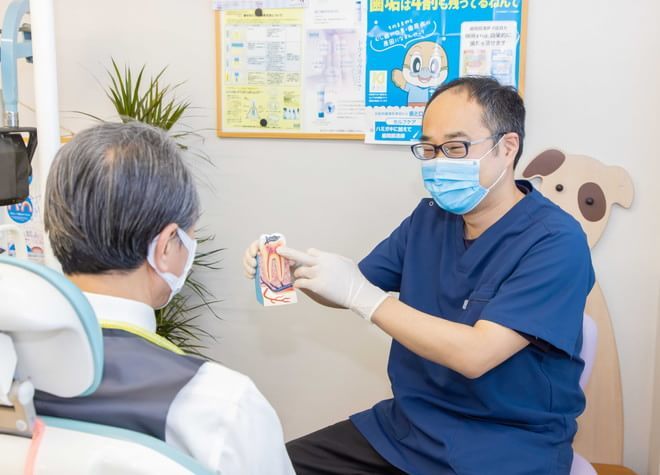 こがねや歯科医院の治療説明
