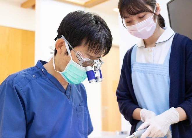 歯科医師と歯科衛生士のダブルチェック制！定期検診を推奨