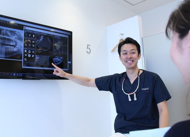 おおたかの森レブン歯科の治療説明
