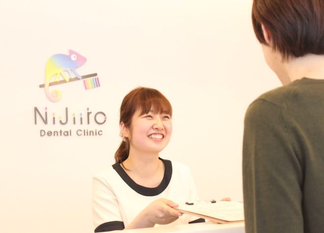 にじいろ歯科の治療説明