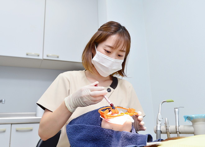 すずき歯科五反田Ｇタワークリニック_オフィスホワイトニングの施術