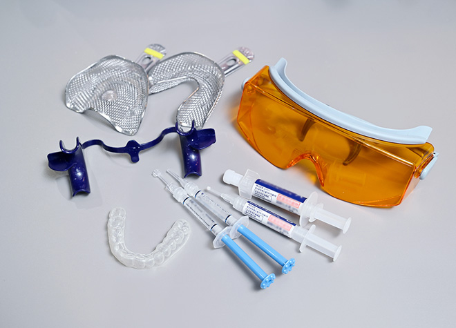 オリーブ歯科・矯正歯科赤羽南口_2種類のプランを用意。メリット・デメリットも説明したうえでホワイトニングを提供