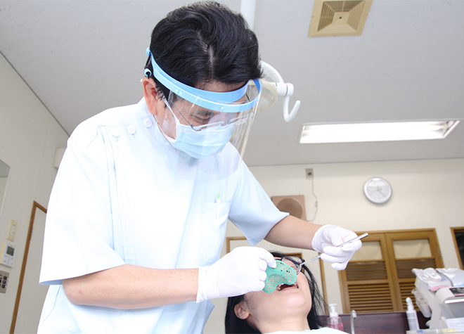 森田歯科医院（大蔵司）_患者様へのご負担や仕上がりを考慮して、事前のお口チェックに注力