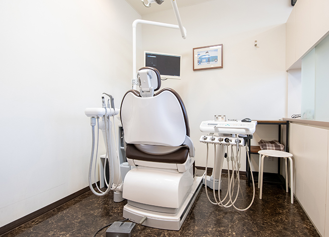 牟田歯科医院_プライバシーに配慮した半個室の診療室をご用意。施術中のトラブルも迅速に対応します