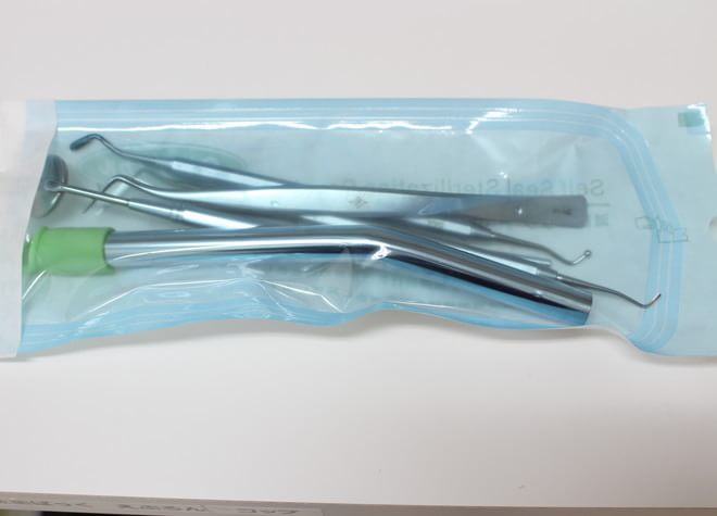 とよふた歯科の滅菌した器具